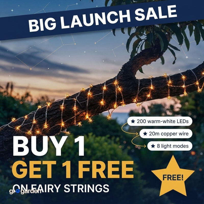 GloGarden fairy-strings ad creative