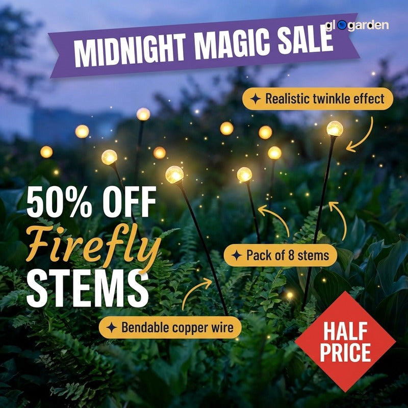 GloGarden firefly-stems ad creative
