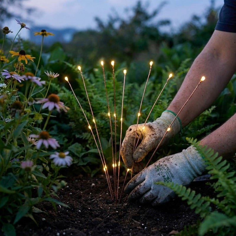 GloGarden firefly stems install