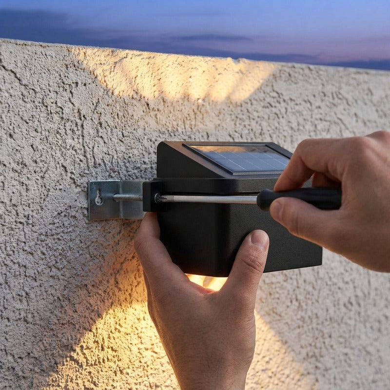GloGarden wall washers install